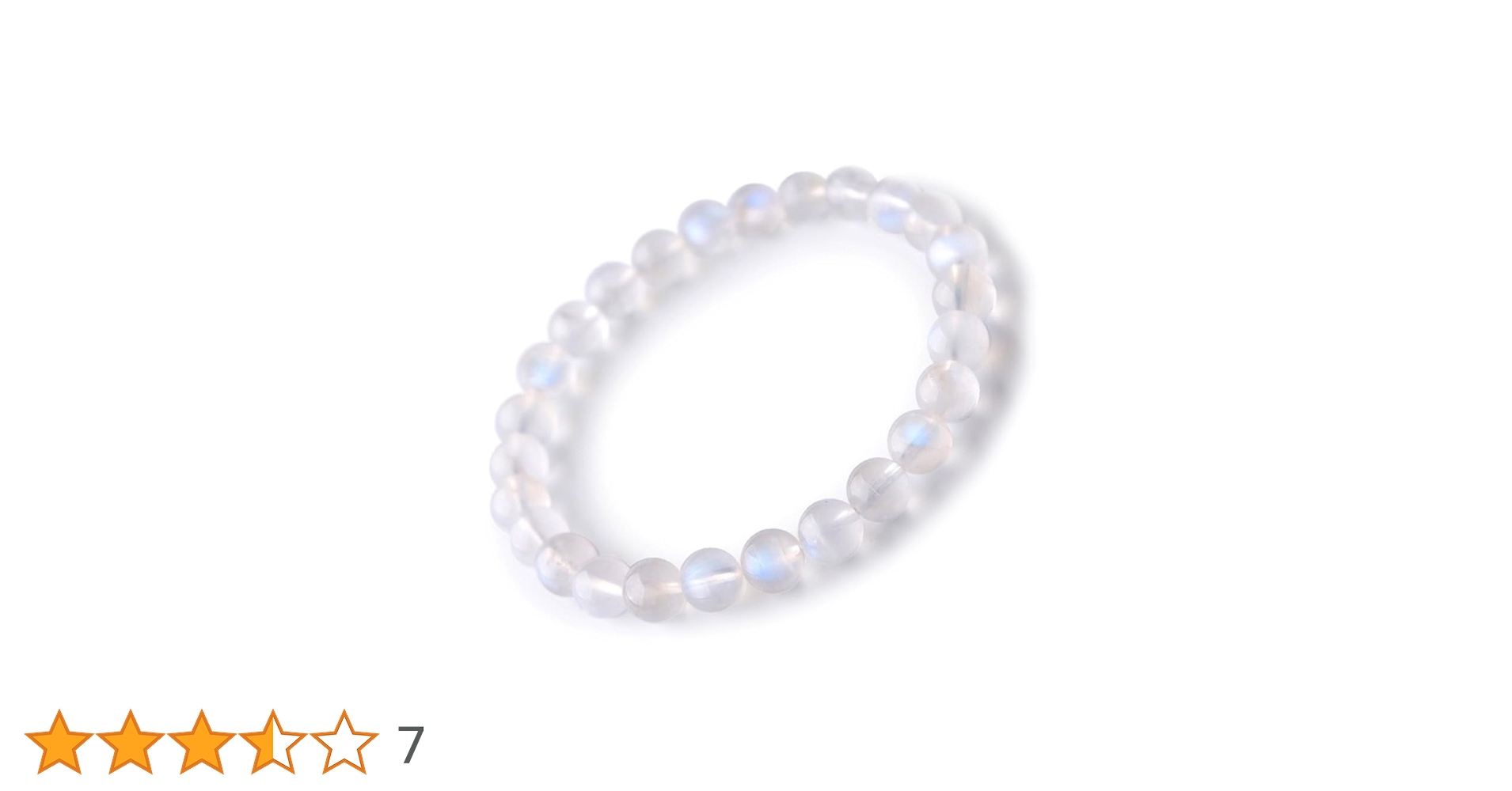 Amazon | [UNI STONE] 天然 ブルームーンストーンブレスレット